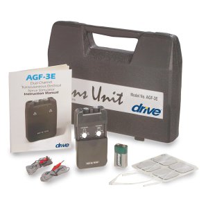 Drive Medical Economy Dual Channel TENS, Pack of 1, AGF-3E